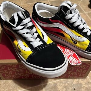 Flame vans